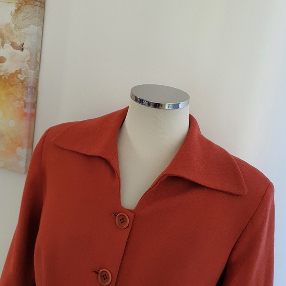 Anthea Crawford 100% New Wool Women's Blazer Size 16 - Picture 10 of 10